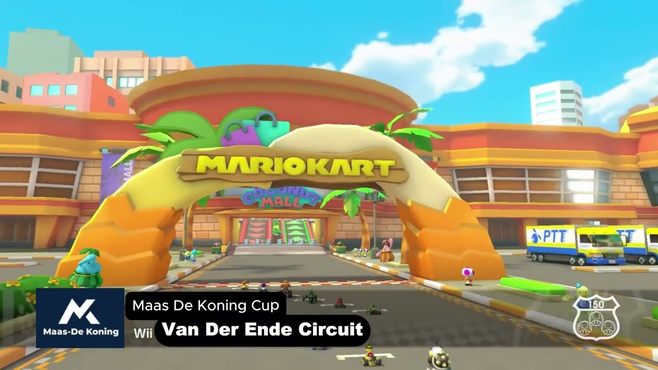 De Wasstraat team-uitje maar het is mariokart