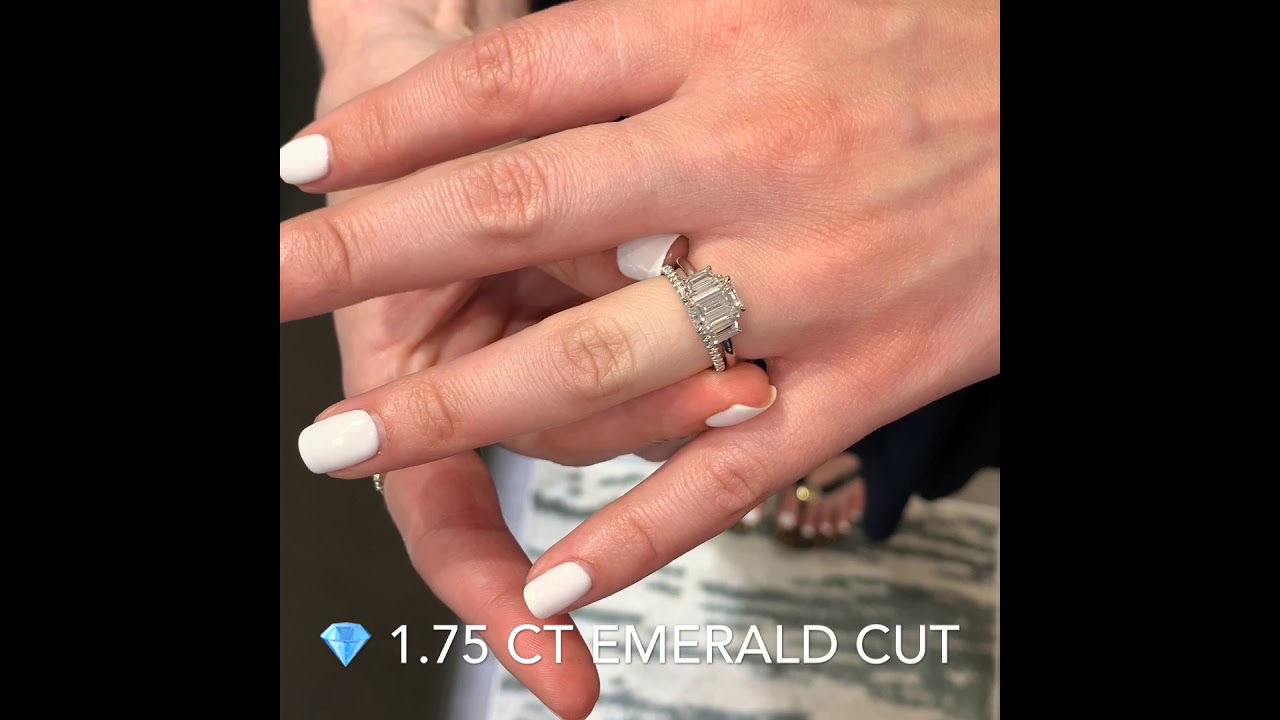 Emerald Cut Three-Stone Ring Comparison