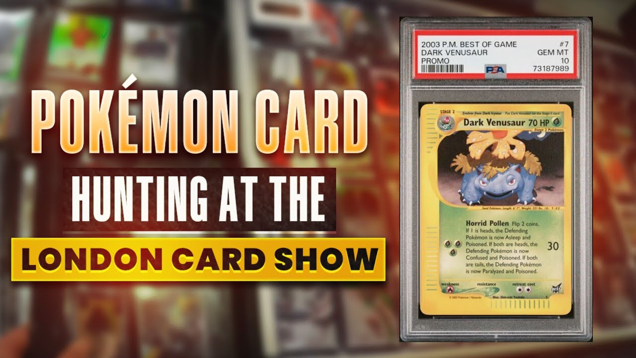 I Found Top-Rated PSA 10s At The London Card Show: Completing The Full Pokemon 151 Master Set