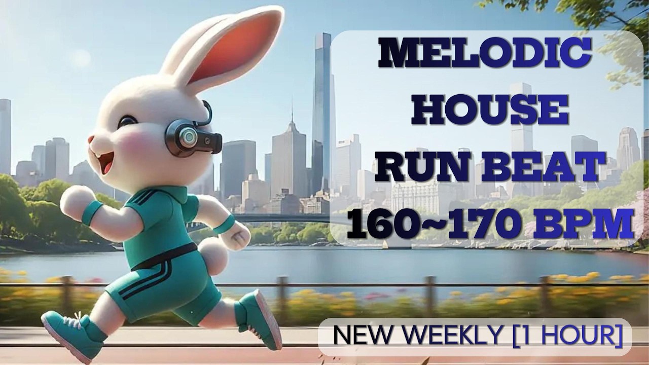 [RUN BEAT]Melodic House 160-170 BPM | Ultimate Marathon Warm-Up & Cadence Master Prep