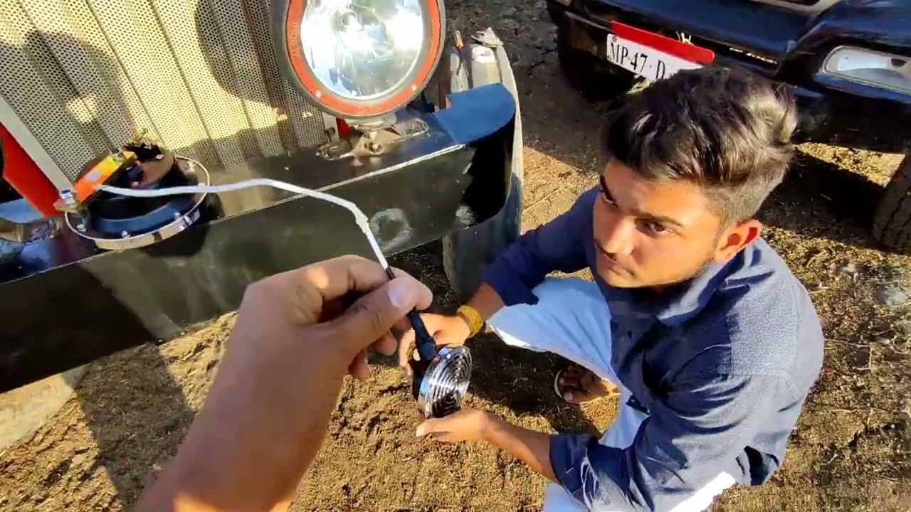 जैसा नाम वैसा काम Roots के Horn लगा दिए 😅 How to install roots horn with Relay wiring 🔊