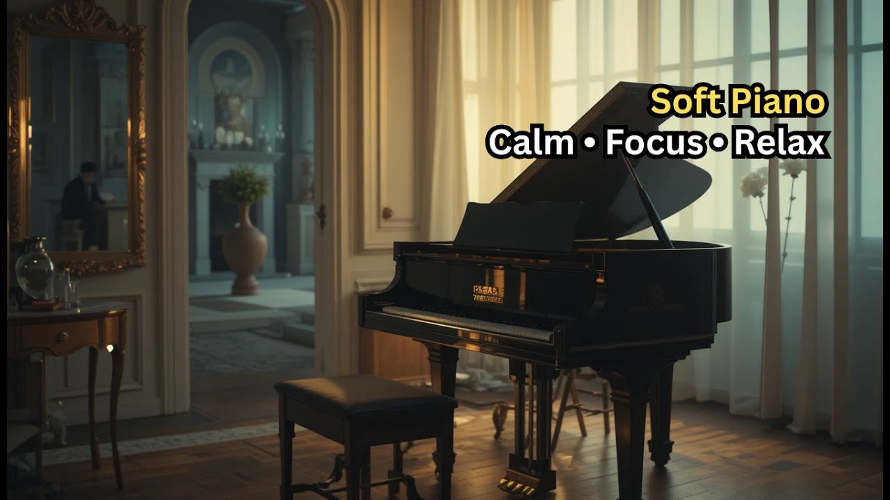 Deep Sleep Piano Music | Calm Ambient Sounds for Stress Relief & Relaxation