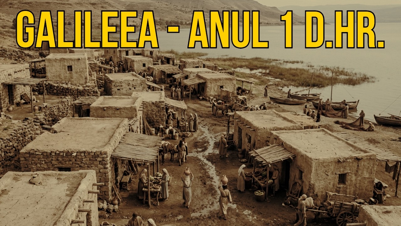 Cum era viața în Galileea pe vremea lui Isus (Anul 1 d.Hr.) | Reconstrucție cu IA