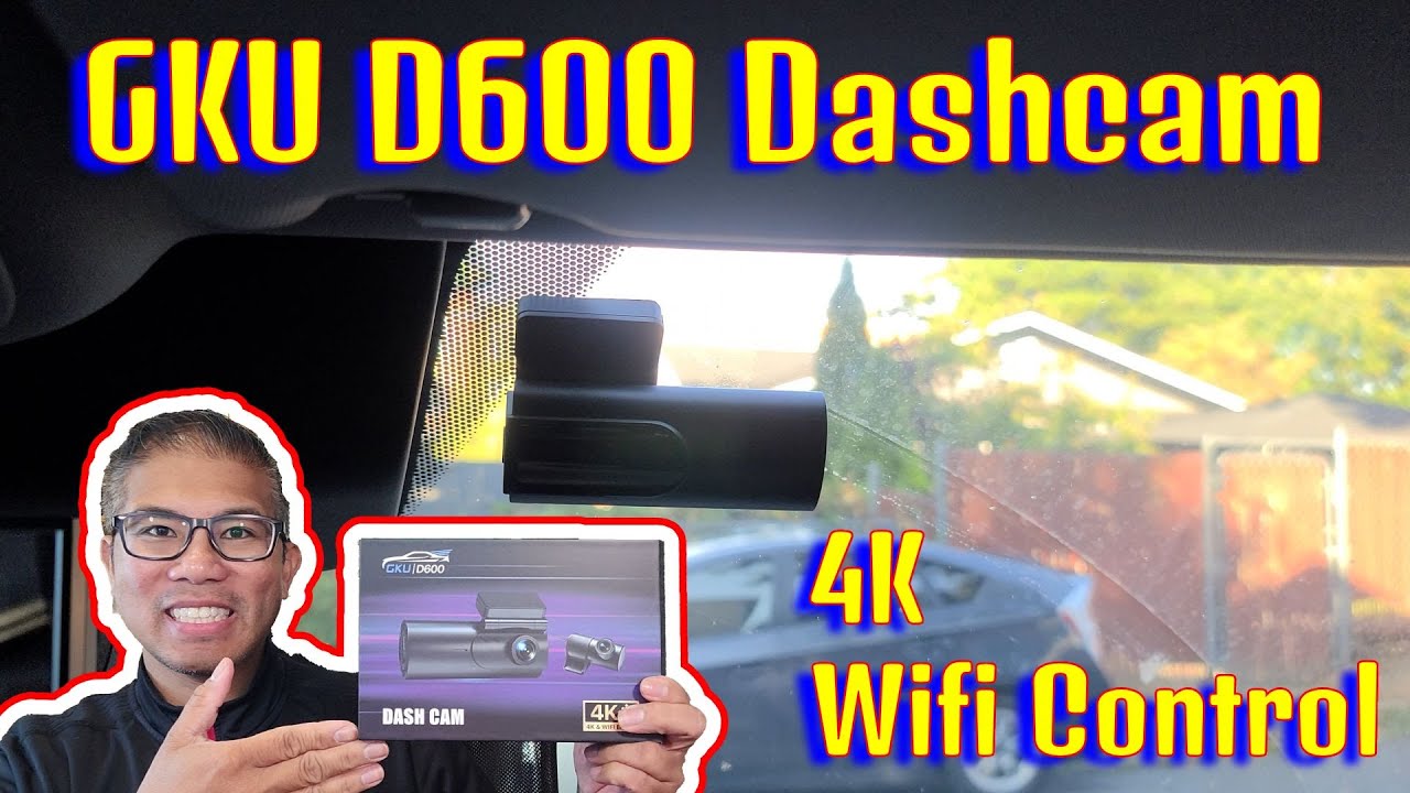 Как установить видеорегистратор GKU D600