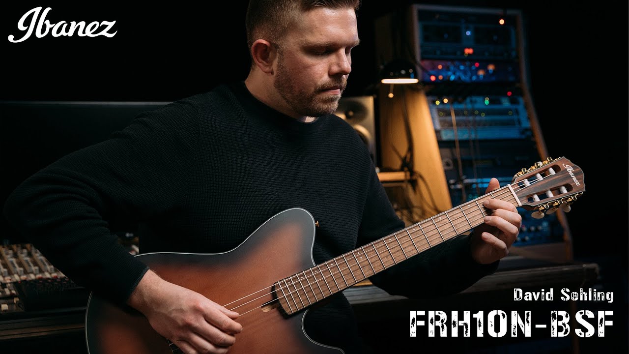 Ibanez FRH10N-BSF Electro-Nylon Guitar - David Sehling