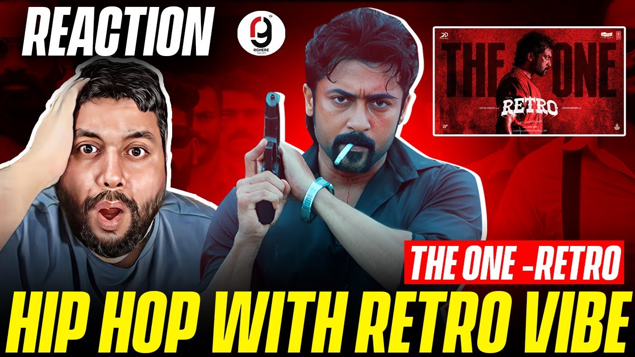 THE ONE - RETRO | Suriya | Karthik Subbaraj | Santhosh Narayanan | Pooja Hegde | REACTION BY RG