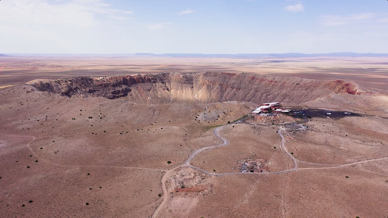 Drones at Meteor Crater