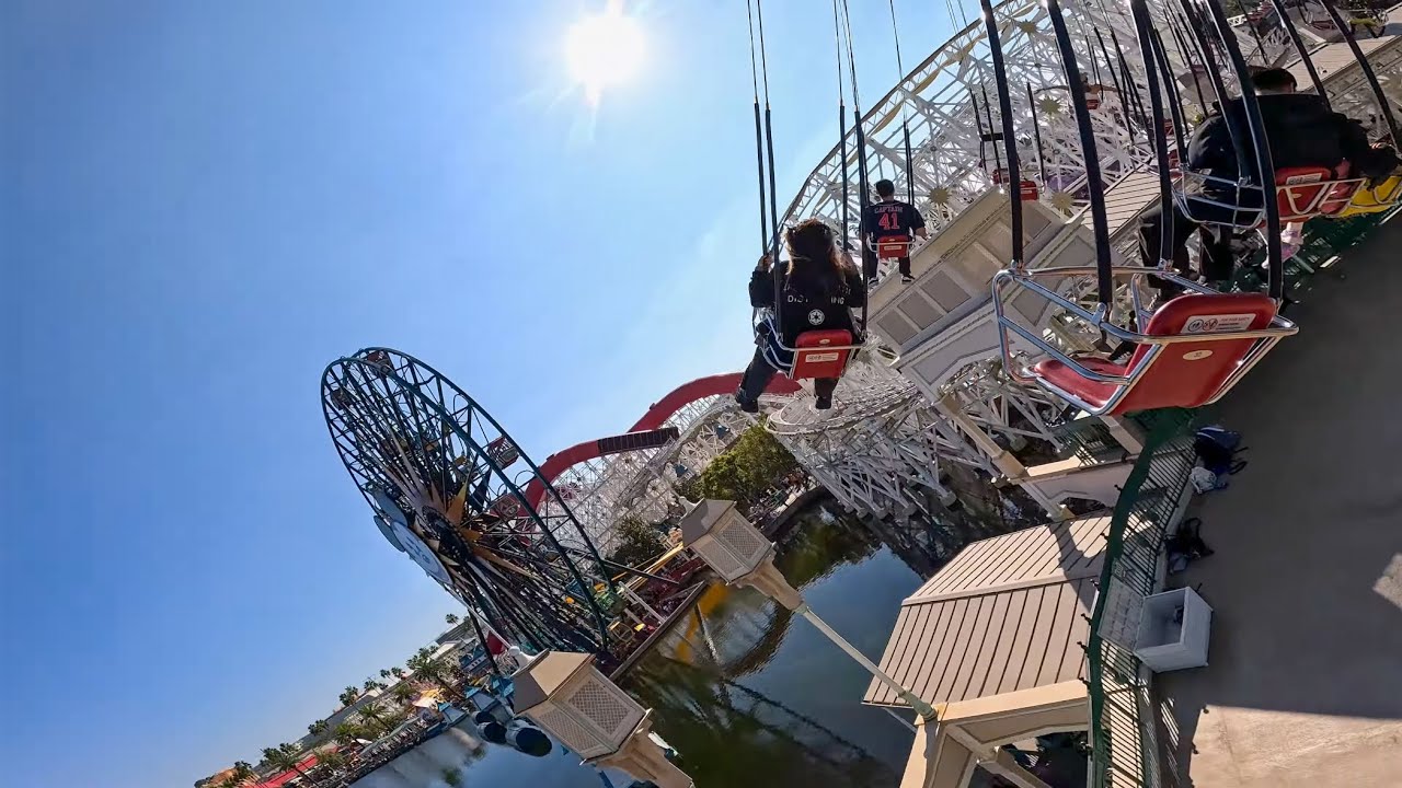 Silly Symphony Swings 4K 60fps on-ride POV Disney's California Adventure (2025)