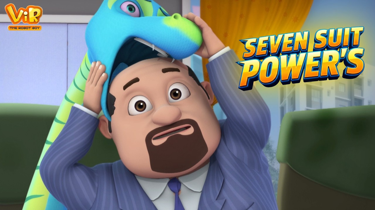 Vir The Robot Boy : Robo Vir Ke Uncle Par Hua Sapera Attack | Seven Suit | Robot Cartoon for kids