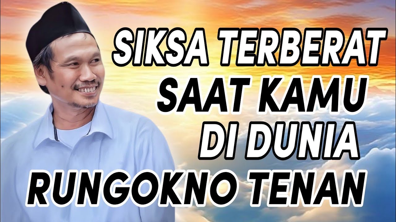 GUS BAHA ▶️|| KENIKMATAN TIDAK AKAN ADA JIKA KAMU TIDAK BISA SYUKUR