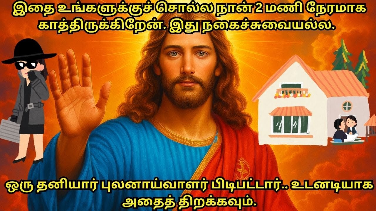 இதை உங்களுக்குச் சொல்ல நான் 2 மணி நேரமாக காத்திருக்கிறேன்.தனியார் புலனாய்வாளர் பிடிபட்டார் #bible