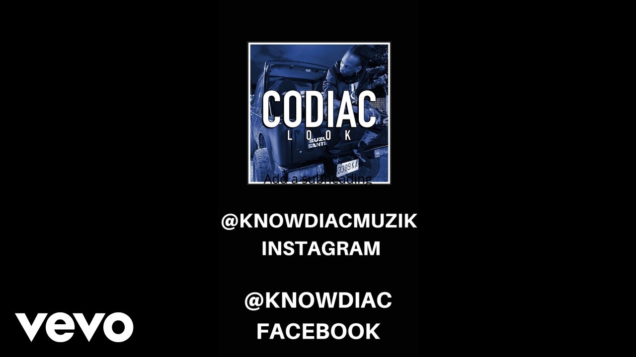 Codiac Knowdiac - Look (Official Video)