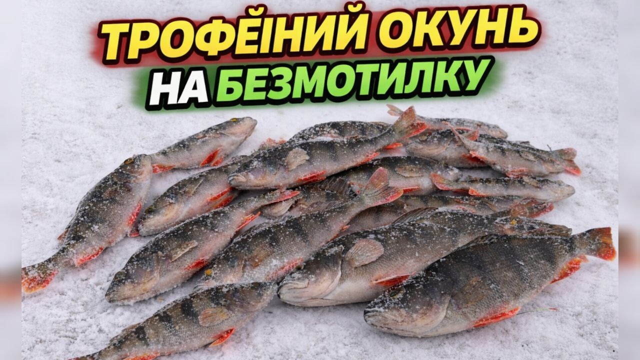 РОЗДАЧА ТРОФЕЙНОГО ОКУНЯ!💥 Безмотилка знищила всю зграю 💥
