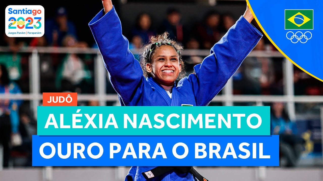 Aléxia Nascimento conquista medalha de OURO para o Brasil no Judô | JOGOS PAN-AMERICANOS