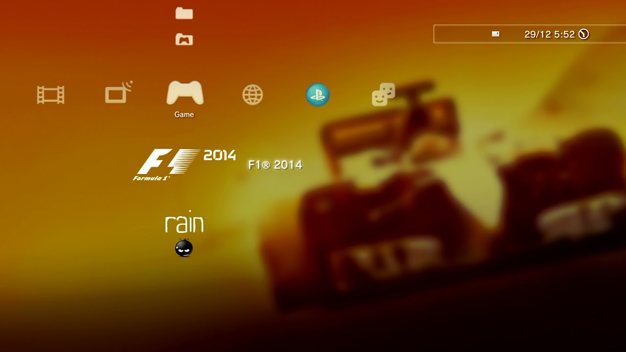 F1 2014 (PS3) - XMB Menu Theme Music - High Quality