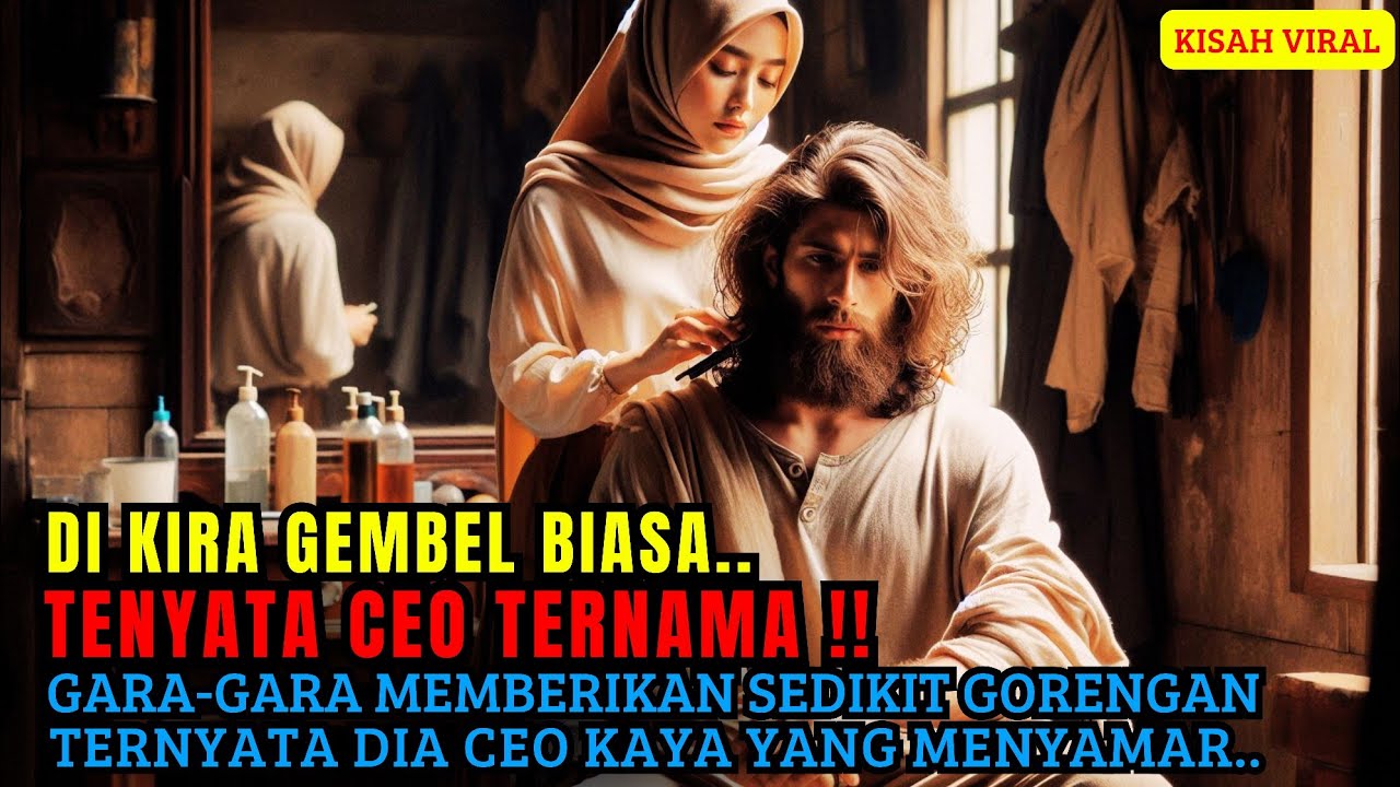 Cuma Memberikan Gorengan, GADIS MISKIN ini Kaget,Ternyata dia CEO KAYA yang Jatuh Cinta Padanya !!