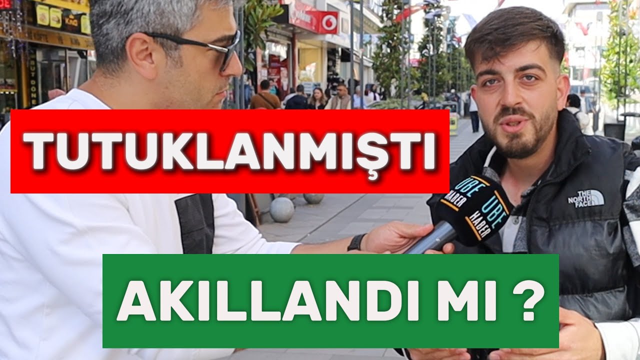 9 ay evvel yaptığımız röportajla tutuklanmıştı ; şimdi neler söyledi ? #sokakröportajları #haber