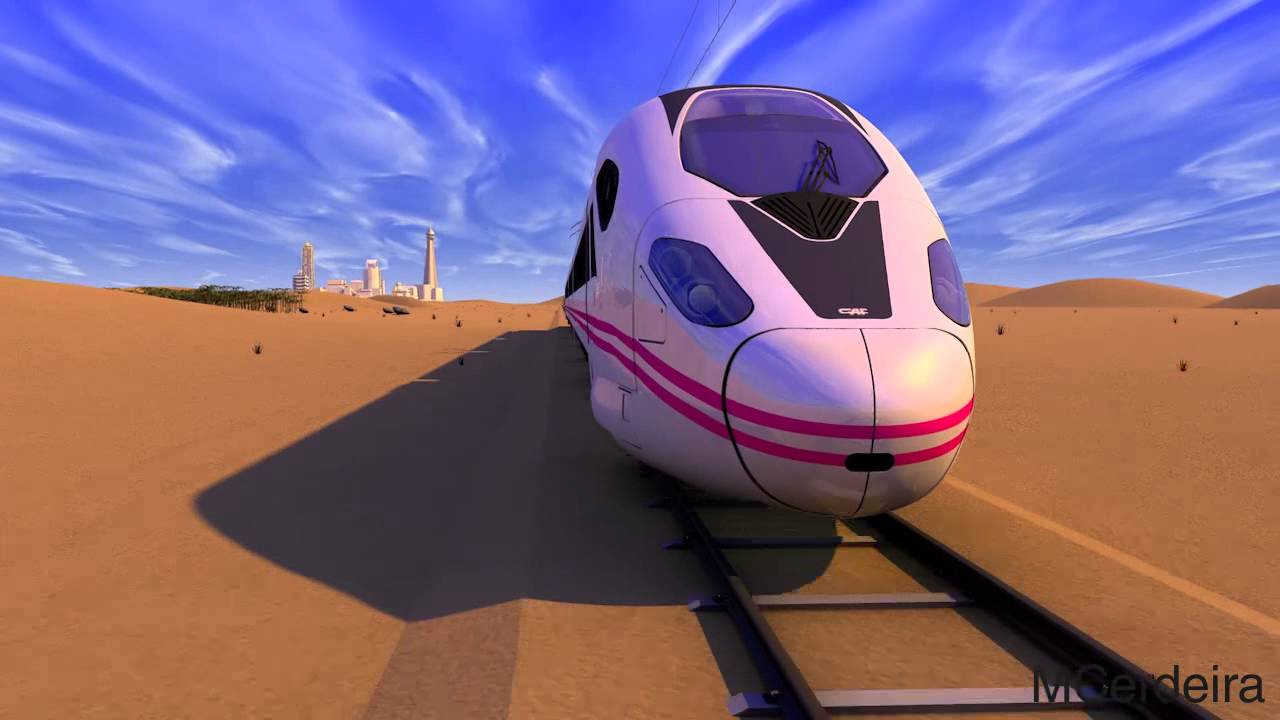 CAF Trains Animation