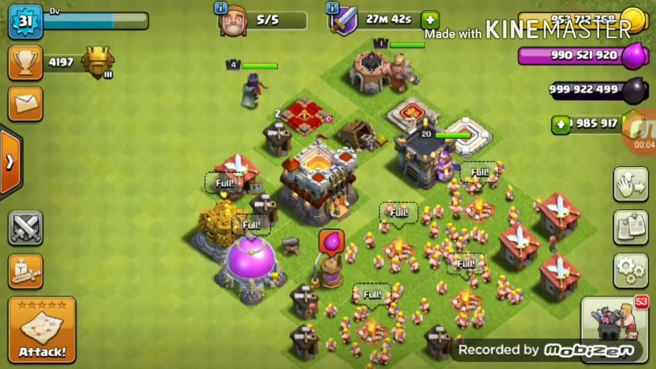 How to hack clash of clans in 1min=-O=-O