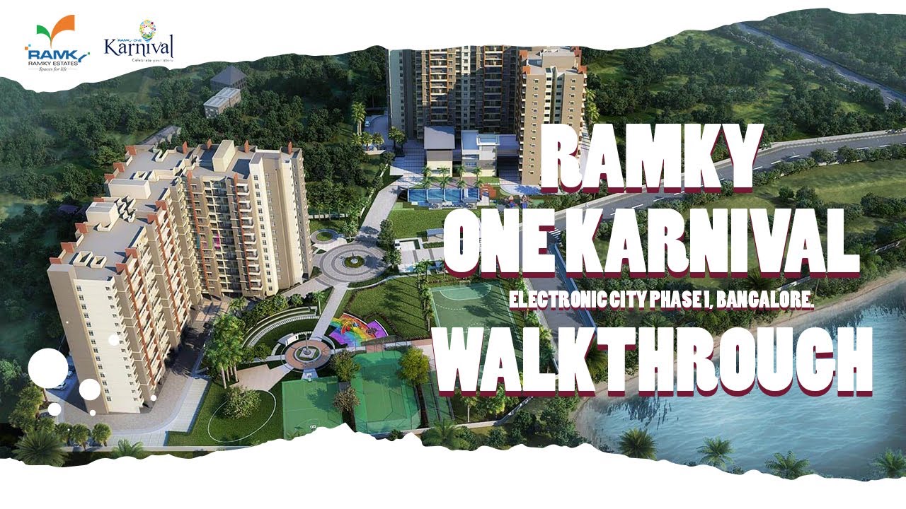 Ramky One Karnival - Electronic City, Bangalore | Walkthrough ᴴᴰ | Brochure Link 👇