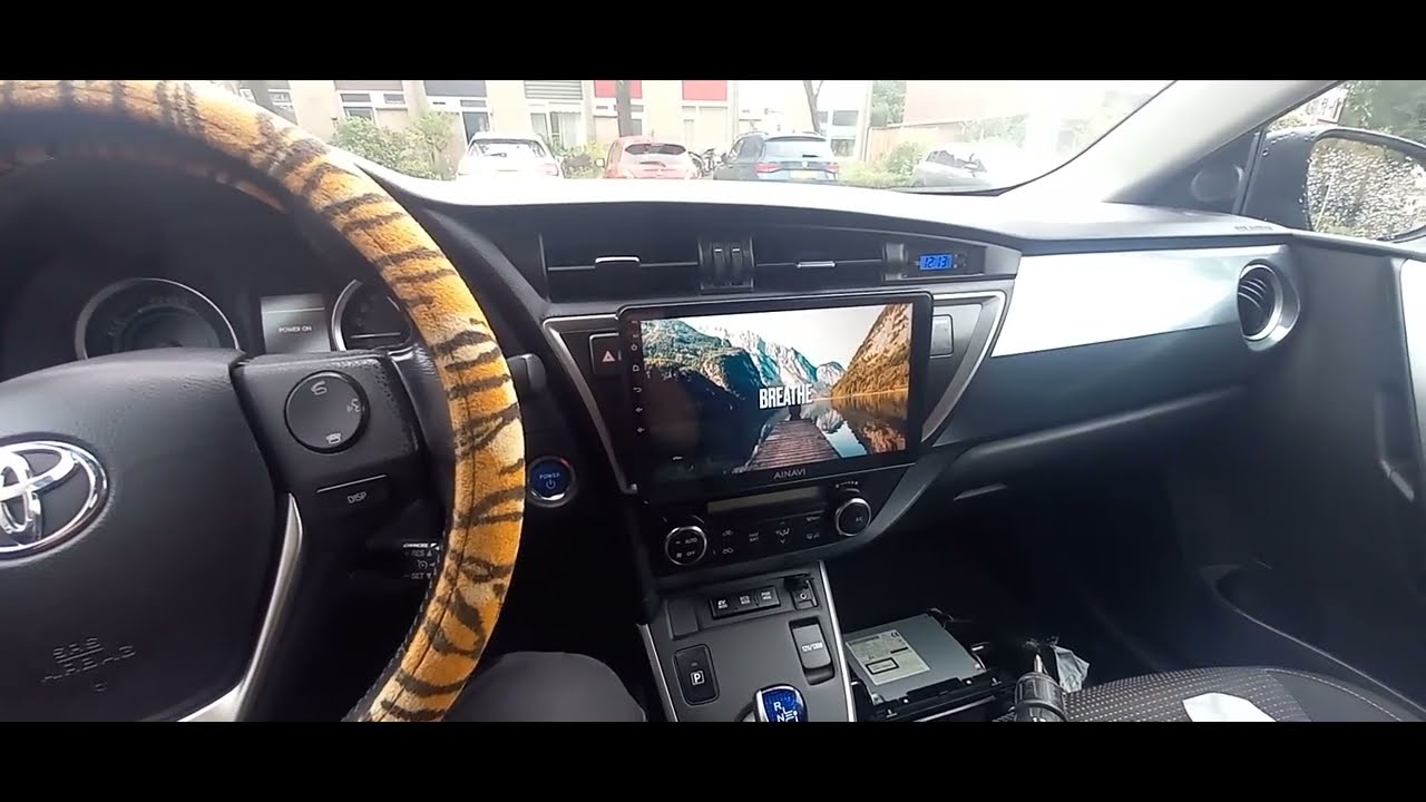 How to install Android Ainavi radio Toyota Auris 2014