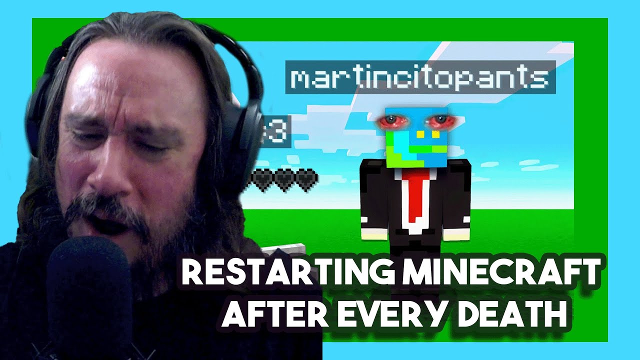 Реакция ветеринара на перезапуск Minecraft после каждой смерти. Автор: martincitopants