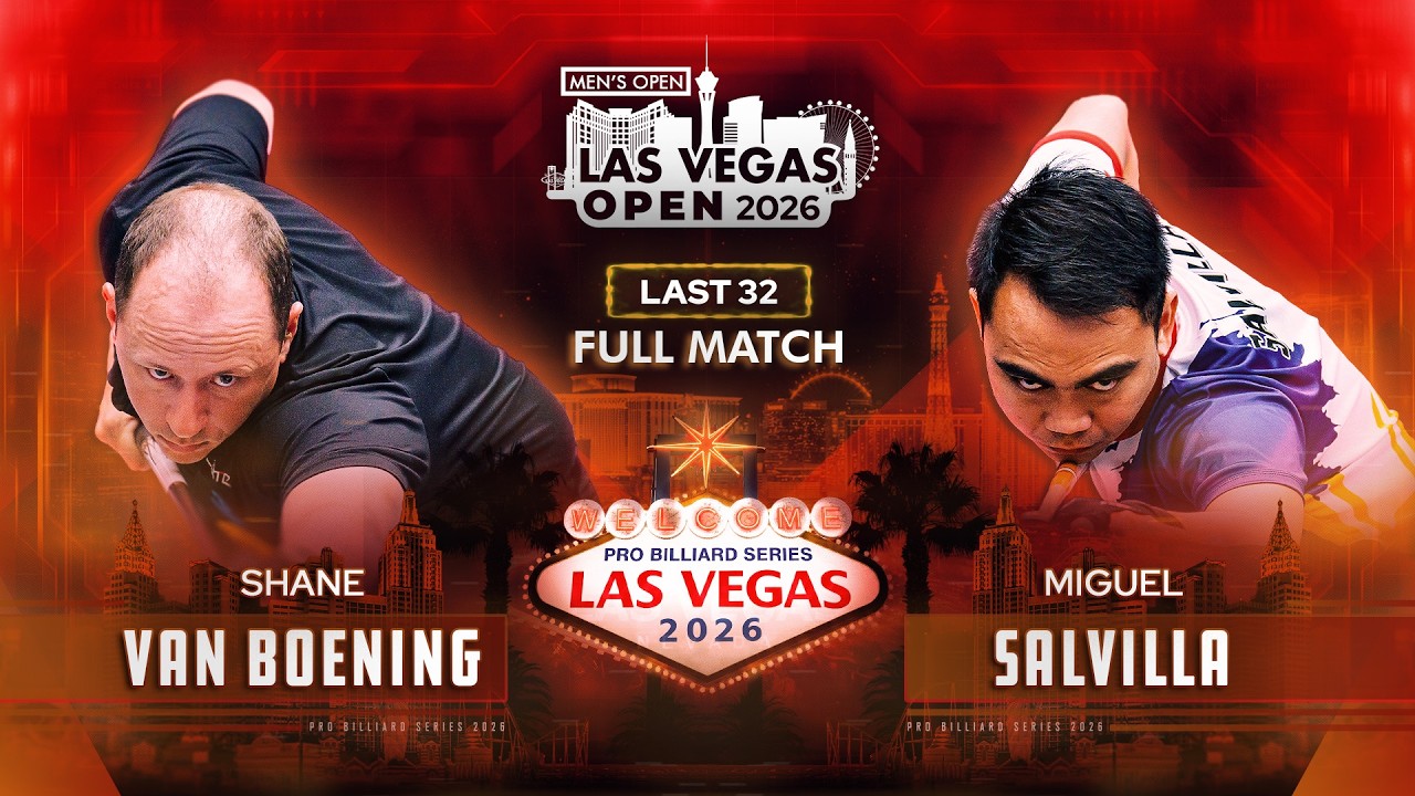 VAN BOENING vs SALVILLA ▸ LAS VEGAS MEN'S OPEN 2026
