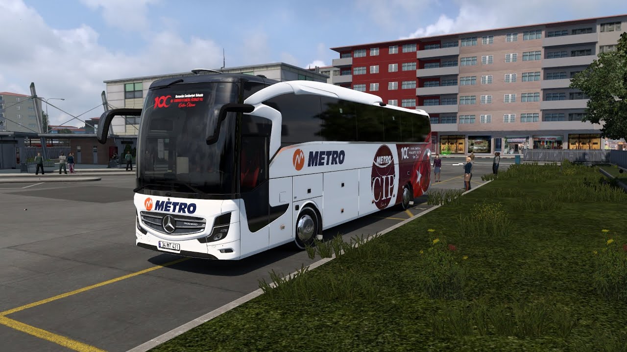 VAN / ANTALYA    PART 1/3  METRO TURİZM / TRAVEGO / ETS 2 /BUS MODE