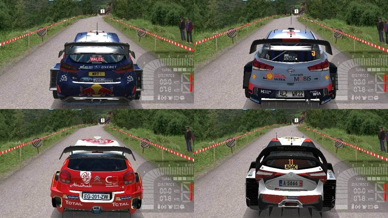 Richard Burns Rally - WRC 2017 - all 4 official cars