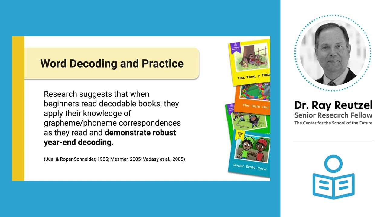 Why use decodable books?