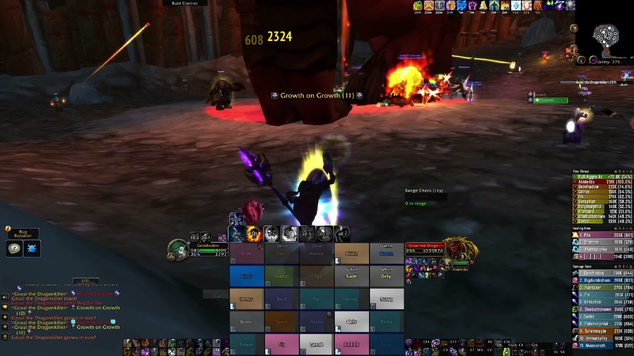 Shadow priest POV Gruul TBC Beta