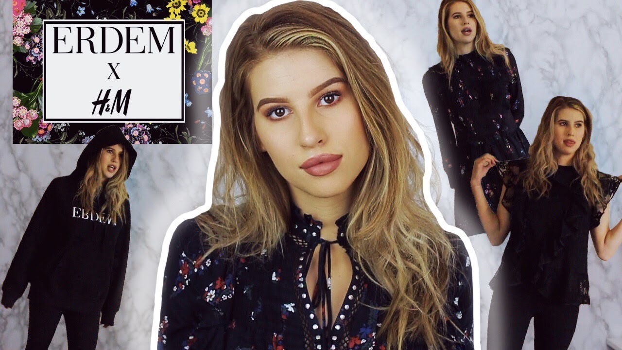 ERDEM x H&M TRY ON HAUL + HOW TO BUY ON EBAY | Hannah Leigh