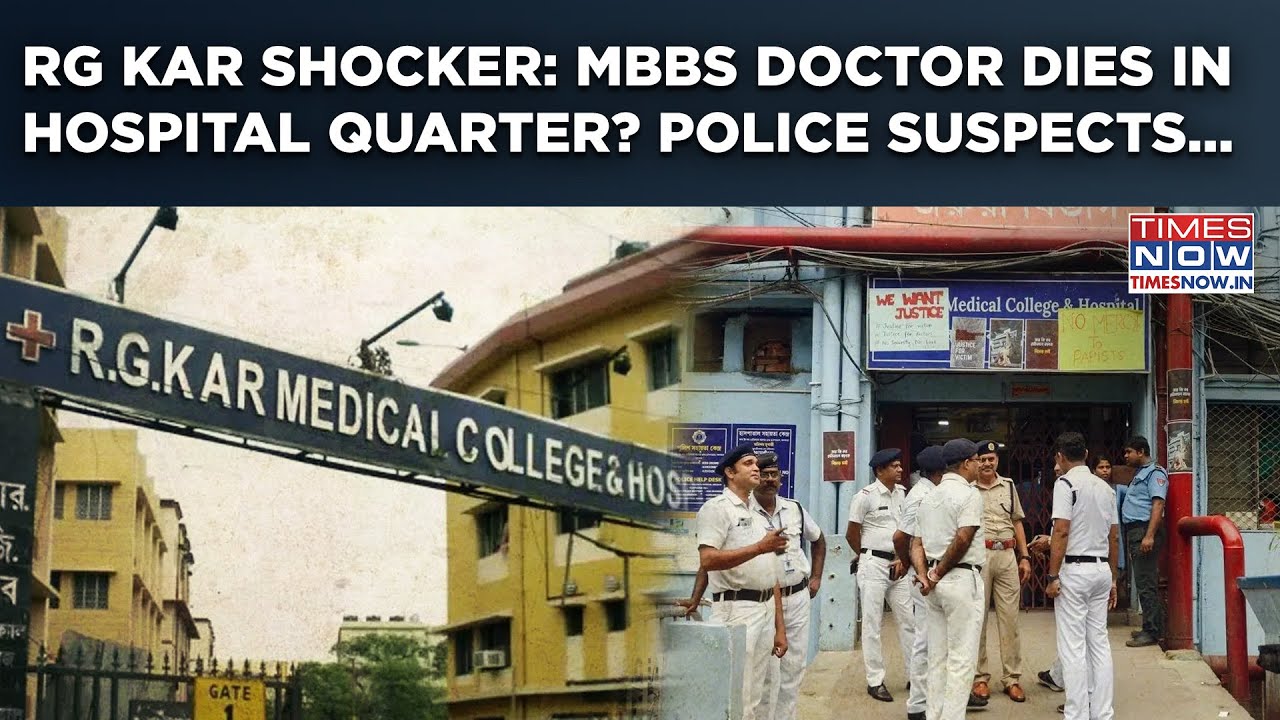 Another RG Kar Shocker? Kolkata's MBBS Doctor Mysteriously Dies In Hospital Quarter? Police Suspect