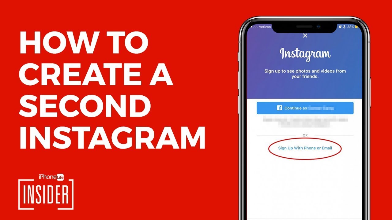 How to Create a Second Instagram (UPDATED FOR iOS 16)