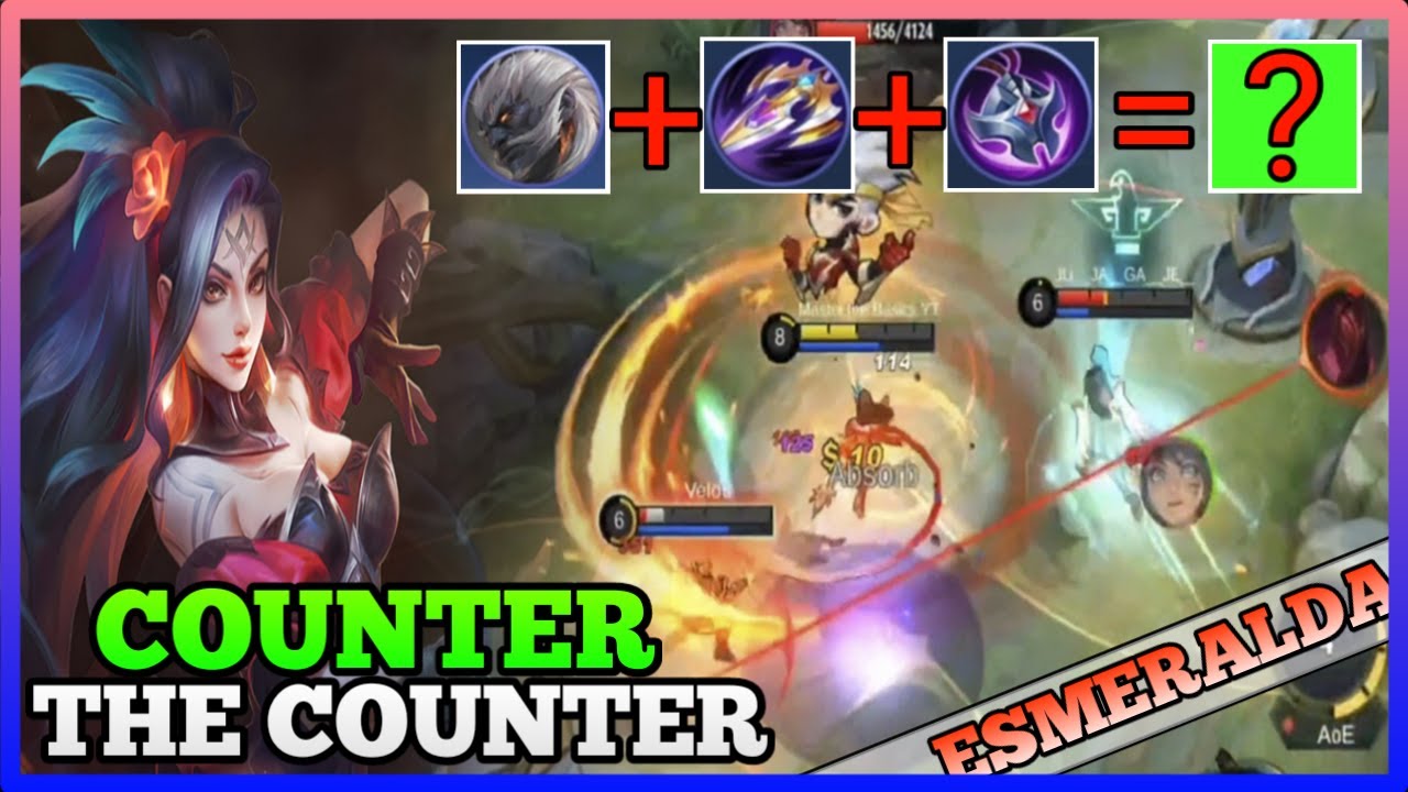 Know How to Recounter Items on Esmeralda | Master the Basics | Esmeralda Gameplay | MLBB