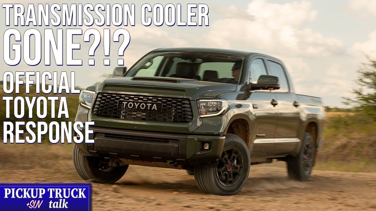 2019-2020 Toyota Tundra, Toyota Sequoia Transmission Cooler Update