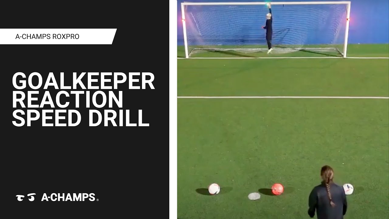 Goalkeeper Reaction Speed Drill - A-Champs ROXPro