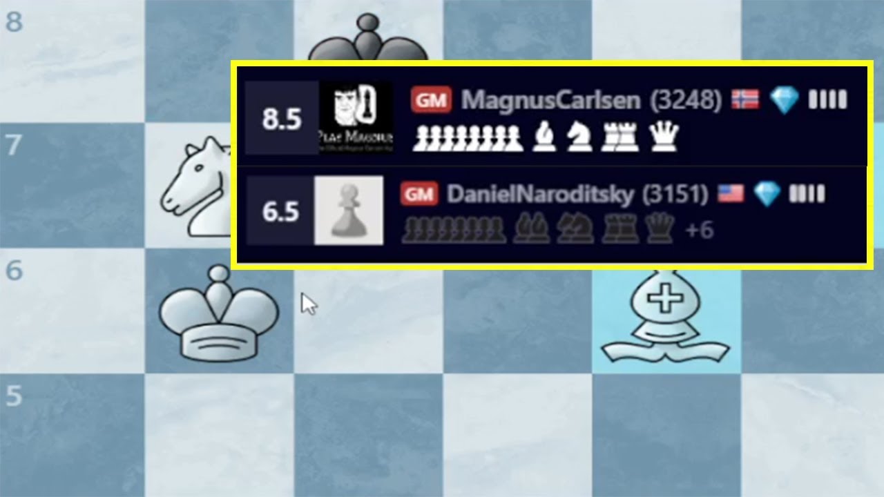 Knight and Bishop checkmate vs World Champion Magnus Carlsen