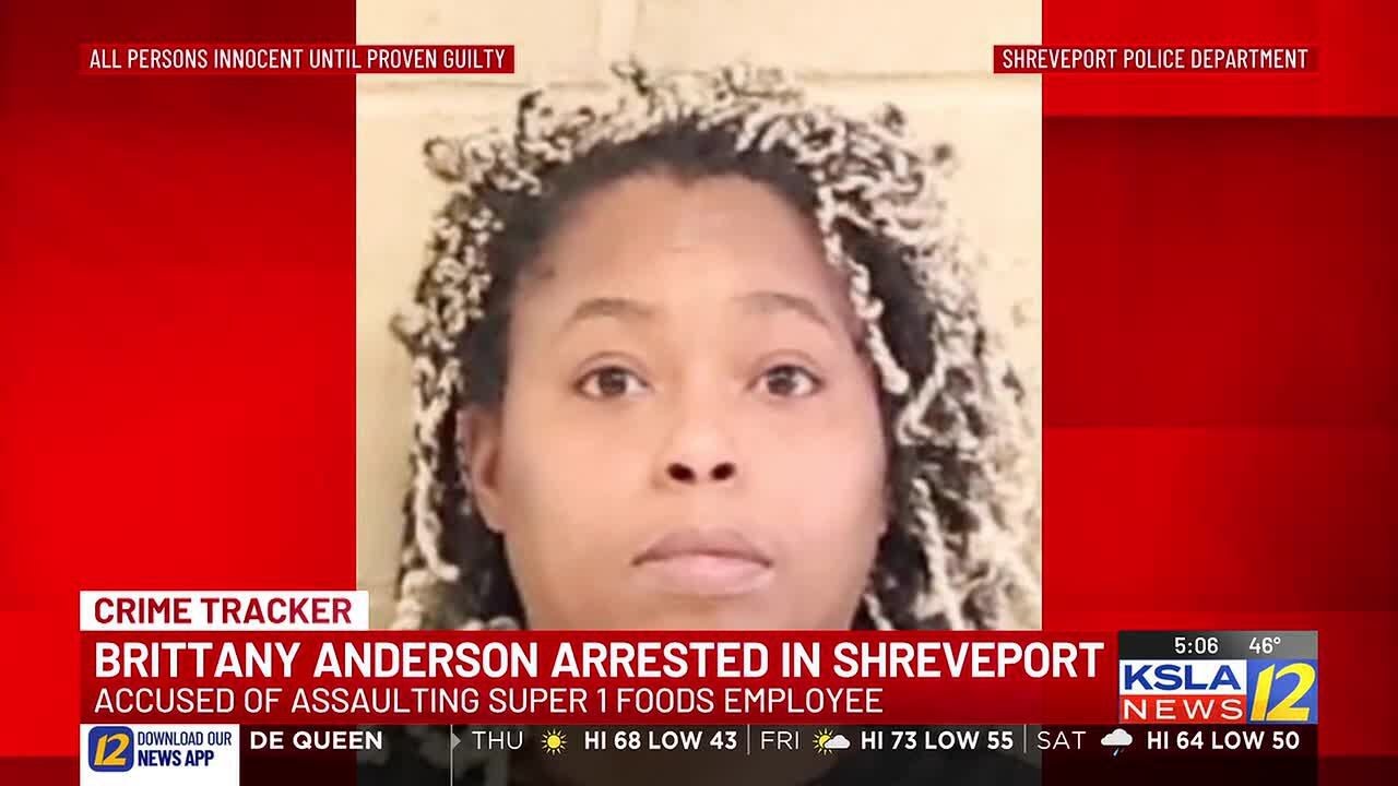 Brittany Anderson arrested after robbery attempt at Super 1 Foods