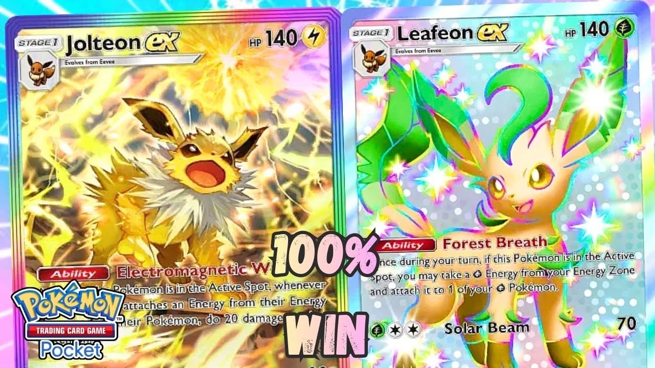 ERBA SCINTILLANTE LEAFEON e JOLTEON EX SONO ASSURDI! POKEMON POCKET