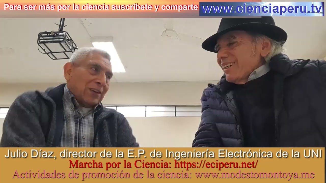 Nació en un pueblo de Celendín y hoy es director de la EP de Ingeniería Electrónica UNI. Julio Díaz