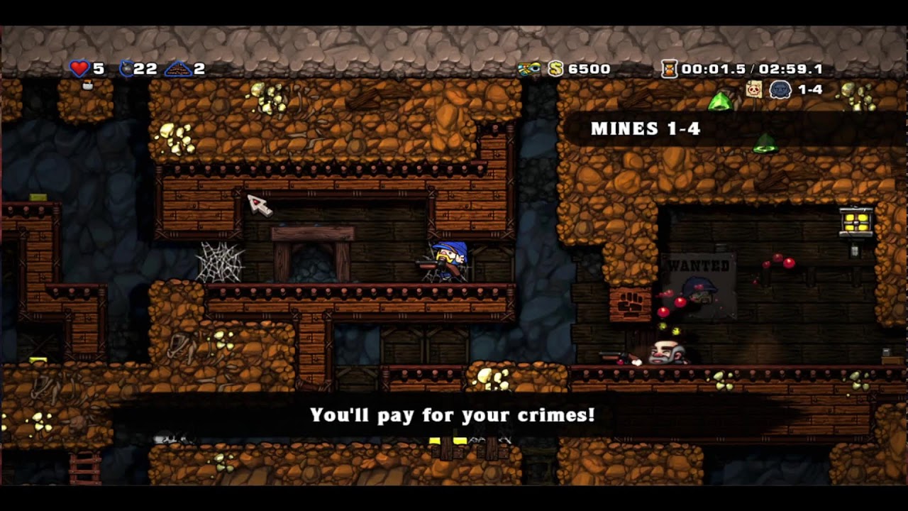 Spelunky HD and 2 Daily Challange 2026-01-21