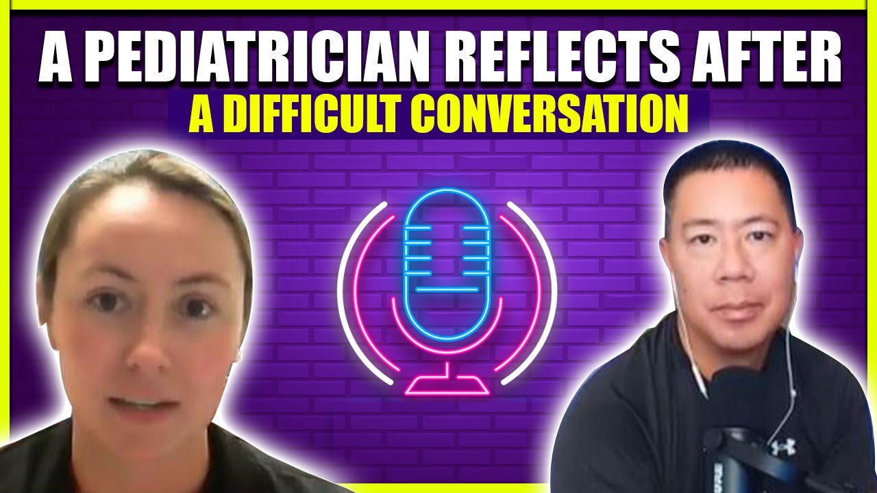 A pediatrician reflects after a difficult conversation