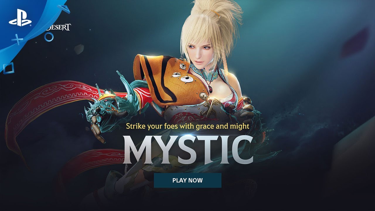 Black Desert | New Class Update (Mystic) | PS4