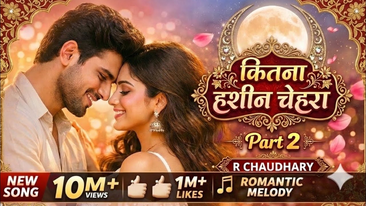 कितना हसीन चेहरा  2 #love #song #video | Romantic Love Song 2026 | R CHAUDHARY | New Hindi Song