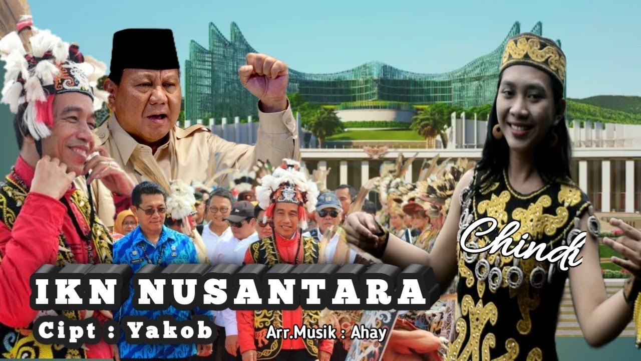 Viral !!!!!!!!GADIS DAYAK CANTIK MEMBAWAKAN LAGU IKN NUSANTARA