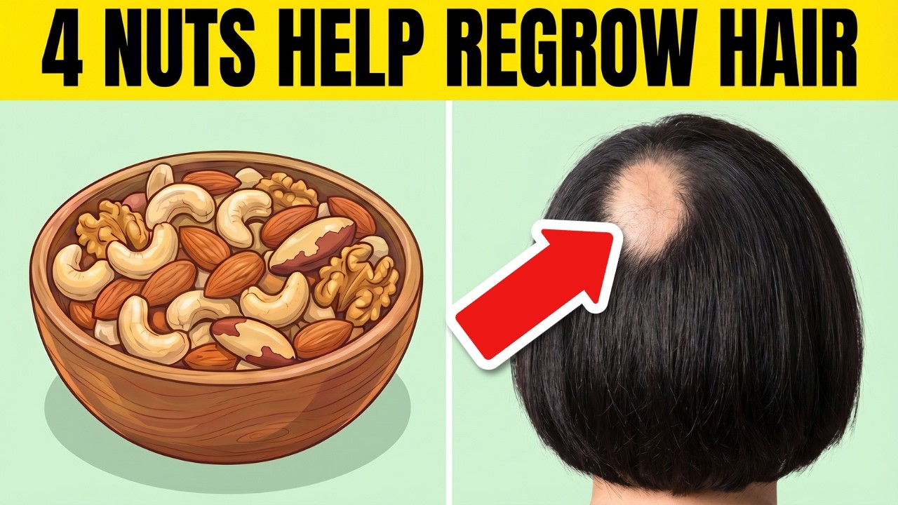 4 Nuts That Regrow Hair & 4 Quietly Causing Hair Fall: Japan's Oldest Doctor