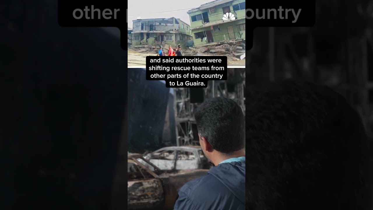 Devastating scenes in La Guaira show aftermath of Venezuela earthquakes