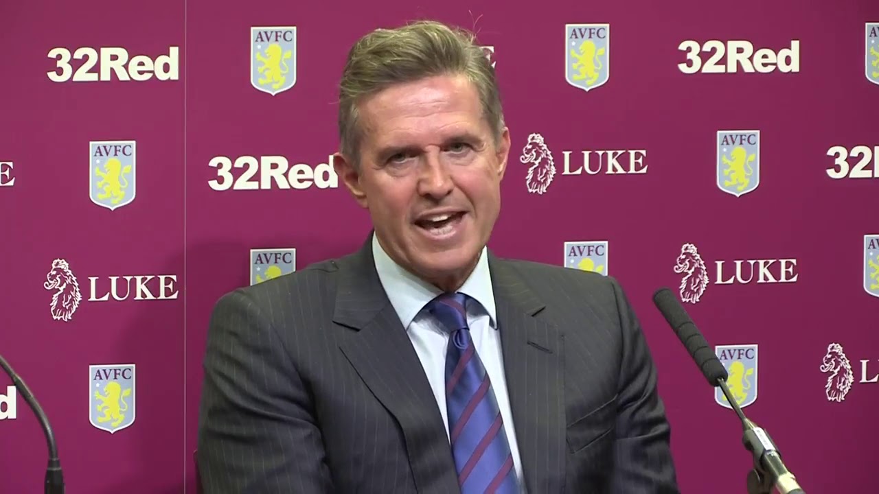 Dean Smith & Christian Purslow Press Conference | Aston Villa