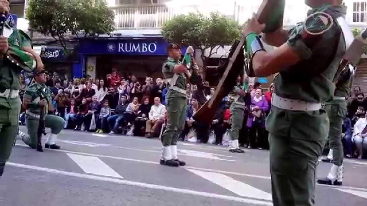 Desfile BRIPAC Viernes Santo 18-04-14 en Murcia